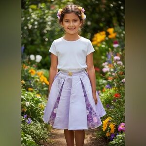 Disneys Encanto Purple and Pink Kids skirt